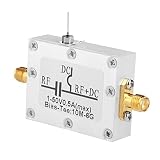 Bias Tee, Banda ancha Radio Frecuencia Microondas Coaxial Bias 1 PC 10MHz-6GHz