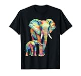 Bonito diseño de Elefante, Regalo para Amantes de los Elefantes, Mujeres, Hombres y niños Camiseta