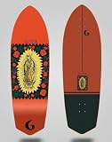 Glutier surfskate Deck Tabla monopatin Skate Skateboard - Jay Blood 33 Sword