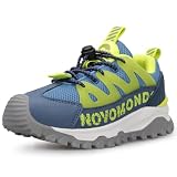 UOVO Zapatillas Outdoor para Niños, Malla Repelente y Cierre Rápido Azul 39