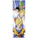 ABYstyle - DRAGON BALL - Cartel de puerta - Saiyans (53x158)