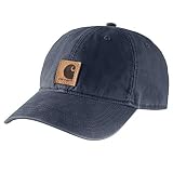 Carhartt Canvas Cap, Gorra de béisbol, Unisex adulto, Navy, Talla única