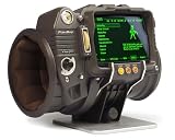 The Wand Company Pip-Boy 3000 Fallout 3 New Vegas réplica fundida a presión. Radio FM y alarma, pantalla LCD, con puño de espuma viscoelástica y soporte. Con licencia oficial de Bethesda.