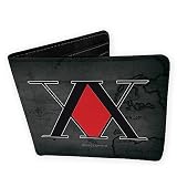 ABYstyle Hunter X Hunter Cartera Emblema Vinilo, Negro, Negro, Negro, Clásico