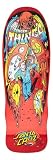 Santa Cruz Stranger Things Grabke Max Melting Clock 24.6 cm x 74.7 cm tablas de skate