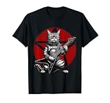 Heavy Metal Cats y Death Metal Music Metalhead Rock Guitarra Camiseta