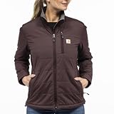 Carhartt Damen Winterjacke Relaxed Fit Light Insulated, Farbe:BlackBerry, Größe:S
