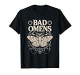 Bad Omens Camiseta Polilla Mito Supersticiones Mujeres Camiseta