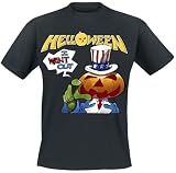 Helloween I Want out Hombre Camiseta Negro 100% algodón Regular
