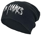 In Flames Logo Unisex Gorro Negro 100% Acrílico