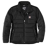 Carhartt Damen Winterjacke Relaxed Fit Light Insulated, Farbe:Black, Größe:M
