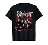 Slipknot - Camiseta Oficial con Texto en inglés We Are Not Your Kind, Color Rojo Camiseta