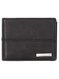 QuiksilverStitchy - Cartera de Triple Hoja - Hombre - Negro.