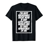 I Love Goth Girls I Heart Regalos góticos para niñas Camiseta