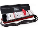 Quiver Time Maletín Porta Cartas Rojo, Estuche Deckbox TCG