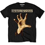 Rockoff Trade SOADTS05MB-camiseta Hombre Negro Negro (Black) X-Large
