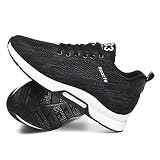 Zapatos de ascensor para hombre de 2,36 pulgadas, zapatos de elevación con cordones, ligeros, transpirables, zapatos de traje, zapatos deportivos con cordones, zapatos casuales, Negro , 43 EU