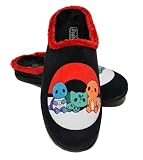 Zapatillas cómodas casa Unisex Adulto y niño - Poke inciales Fan Art - Fabricación española de Calidad 41