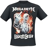 Megadeth Ransome Note Hombre Camiseta Negro 100% algodón Regular
