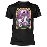 Castle Rat Camiseta Unicorn Rider, Negro, XL