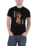 System of a Down T Shirt Pharoah Band Logo Nuevo Oficial De Los Hombres Negro Size M