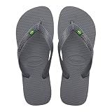 Havaianas Top Brasil FlipFlop Unisex adulto Steel Grey 39 EU
