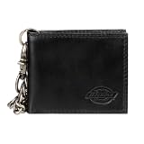 Dickies Cartera de Cadena Delgada para Hombre, Color Negro, Talla única