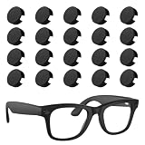 Stamlyn 20 piezas de adhesivo autoadhesivo para bloquear la luz LED, cubierta de tapa de lente para Ray-Ban Meta Wayfarer Skyler, Oakley Meta HSTN Headliner, gafas inteligentes, protector de luz LED