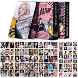 DEFGNOP Kpop Photocards Blackpink, 60 unidades Lomo Tarjetas 32 Unidades Pegatinas, JUMP Album, Blackpink Album Merch para Fans (A)