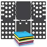BoxLegend V1 Doblador Camisetas Doblador Ropa Tabla Para Doblar Conveniente Camisas Para Niños y Adultos,Negro