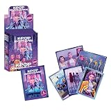 Bizak KPOP Demon Hunters Stickers Cards Caja 40 Sobres,200 stickers de colección oficial inspirada en película,stickers especiales troquelados y holográficos para coleccionar e intercambiar (64395100)