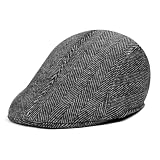 ACWOO Newsboy Casquillo Plano Sombreros, Casual Beret Sombrero para Hombre, Vintage Gorra Irlandesa, Hombre Boina Gorras, Moda Vintage Gorra Vendedor de Periódicos
