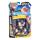 BANDAI, Heroes de Goo JIT Zu Figura de Accion, Universo Sonic The Hedgehog, Shadow, Estruja y Aplasta Multicolor CO43054
