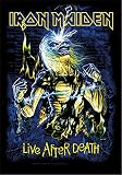 Heart Rock Bandera Iron Maiden LIVE After Death
