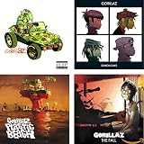 Gorillaz - Demon Days - Plastic Beach - The Fall - Gorillaz 4 CD Album Bundling