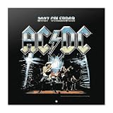 Grupo Erik AC/DC Calendario 2027 Pared - Almanaque 16 Meses 30x30cm