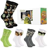 Get Trend Shrek Calcetines Hombre, Pack de 5