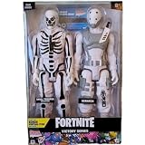 Jazwares Figuras de acción articuladas grandes de Fortnite Duo Mode Victory Series con códigos, (Skull Trooper & Scratch 30.5 cm, paquete doble)