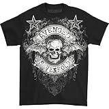 Avenged Sevenfold Star Flourish T Shirt (Black)