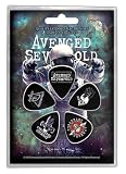 Avenged Sevenfold Plectrum The Stage - Juego de 5 unidades, multicolor