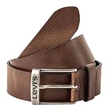 Levi's New Duncan, Cinturón Unisex adulto, Marrón (Dark Brown), 115
