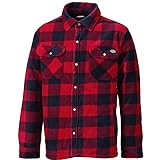 Dickies Portland DICSH5000-R-L - Camisa térmica, Rojo, L
