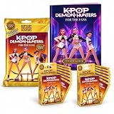 KPop Demon Hunters For the Fans, Starter Pack + 10 sobres, 60 figuritas