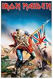1art1 Iron Maiden Póster Eddie The Trooper Cartel 91x61 cm