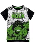 Marvel Camiseta Increíble Hulk Camiseta Niño |Superhéroe Camisetas Niño Multicolor 10-11 años