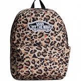 Vans Old Skool Classic Mochila Estampado Leopardo 22L | Funda para Portátil 15', Bolsillo para Botella, Correas Acolchadas, 100% Poliéster, 41x30,4x12 cm