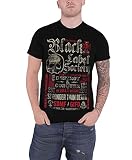 negro Label Society Destroy & Conquer Oficial de los hombres nuevo negro T Shirt