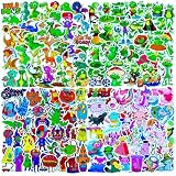 Pegatinas Infantiles 200 Chulas Pegatinas Animales Dinosaurios Rana, Impermeable Vinilo Stickers, Marcas Pegatinas Decorativas para Botella Agua Ordenador Portatil Maleta Skate Móvil Laptop Libretas
