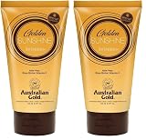 Australian Gold Sunshine Golden Intensifier Profesional Lotion, color Gold, 133ml (Paquete de 2)