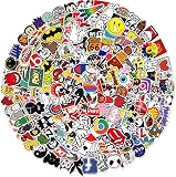 wohn&lebe Pegatinas Skate 301 Piezas Marcas Aesthetic Stikers Maletas Viaje para Cascos Moto Portatil Pegatinas Skate Divertidas Impermeable Ordenador Portatil Stickers Pack Ordenador